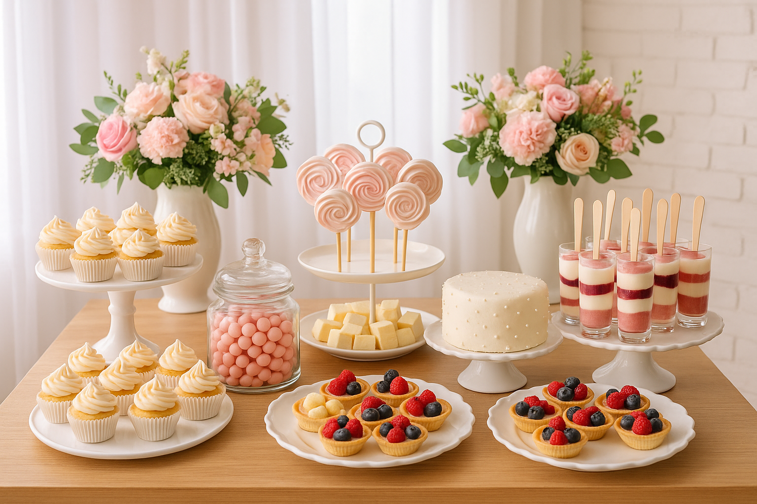 Mesas de Postres y Candy Bar para Eventos